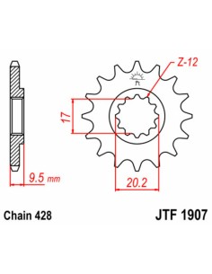 JT SPROCKETS Steel Standard... 2