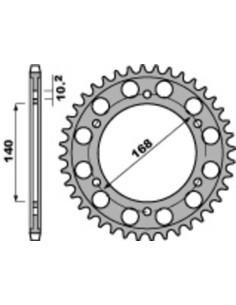 Pinion spate standard din...