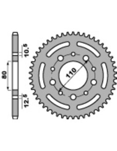 Pinion spate standard din...