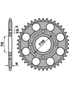 PBR Standard C45 Steel Rear...