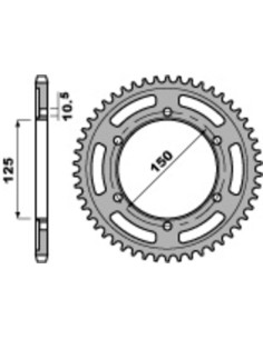 Pinion spate standard din...