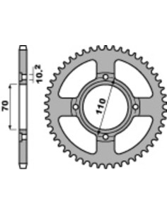Rear sprocket PBR Steel...