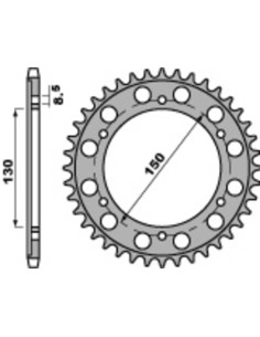 Pinion spate standard din...