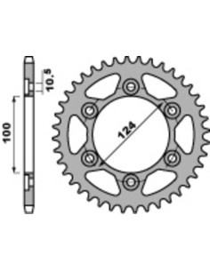 Rear sprocket PBR Steel...