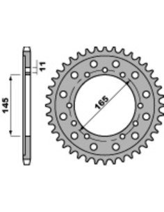 PBR Standard C45 Steel Rear...
