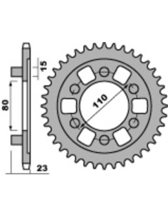 Pinion spate standard din...