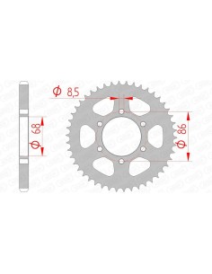 Rear sprocket AFAM Steel...