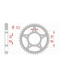 Rear sprocket AFAM Steel...