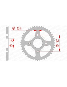 Rear sprocket AFAM Steel...