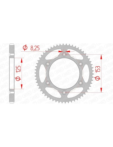 Pinion standard din oțel AFAM 10228 - 428