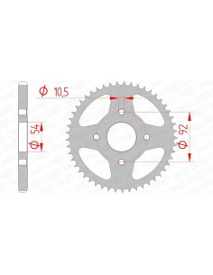 Rear sprocket AFAM Steel...