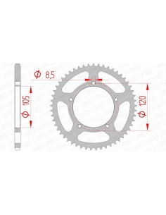 Rear sprocket AFAM Steel...