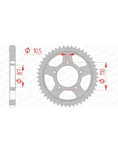 Rear sprocket AFAM Steel...