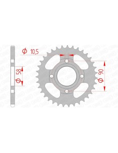 Rear sprocket AFAM Steel...