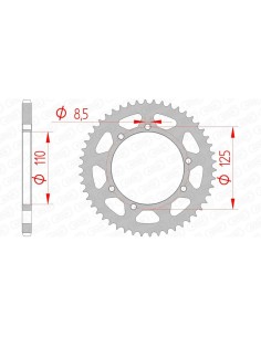 Rear sprocket AFAM Steel...
