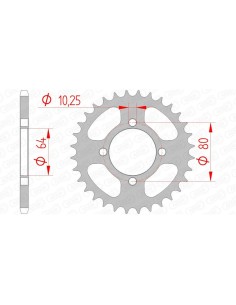 Rear sprocket AFAM Steel...