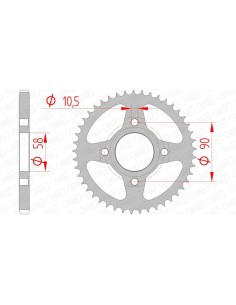 Rear sprocket AFAM Steel...