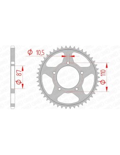 Rear sprocket AFAM Steel...