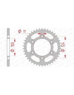 Rear sprocket AFAM Steel...