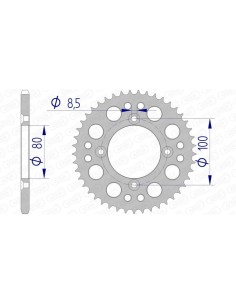 Rear sprocket AFAM...