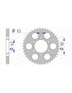 Rear sprocket AFAM...