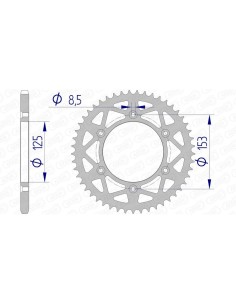 Rear sprocket AFAM...