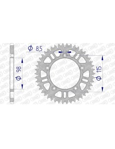Rear sprocket AFAM...