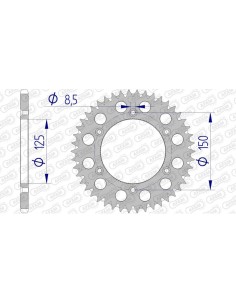 Rear sprocket AFAM...