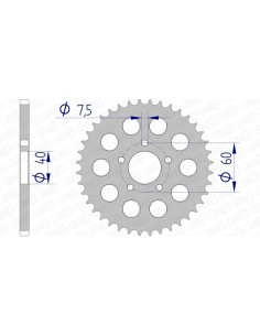 Rear sprocket AFAM...
