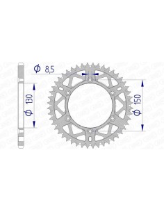 Rear sprocket AFAM...