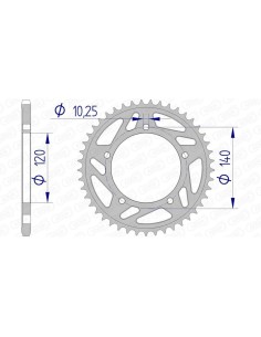 Rear sprocket AFAM...