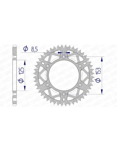 Rear sprocket AFAM...