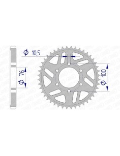 Rear sprocket AFAM...