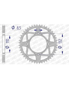 Rear sprocket AFAM...