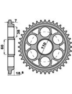 Pinion din aluminiu PBR ,...