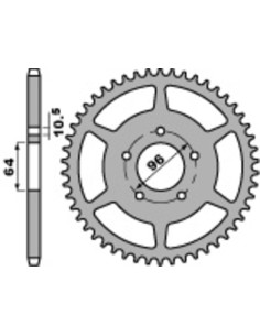PBR Standard C45 Steel Rear...