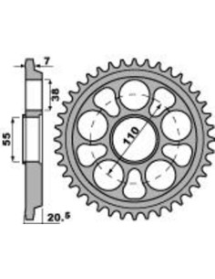 Pinion din aluminiu PBR ,...