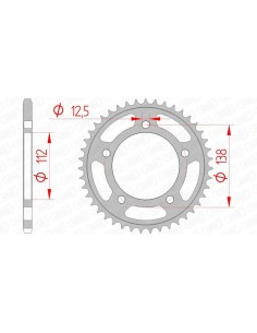 Rear sprocket AFAM Steel...