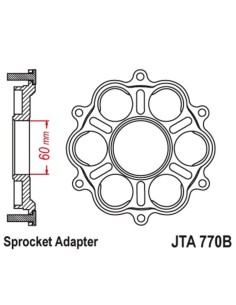 JT SPROCKETS Suport pinion...