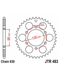 JT SPROCKETS Steel Standard...