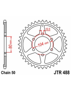 JT SPROCKETS Steel Standard...