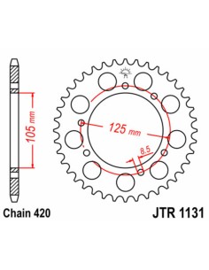 JT SPROCKETS Standard Steel...