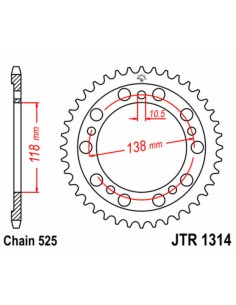 JT SPROCKETS Pinion...