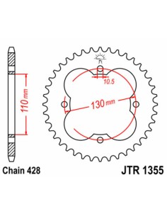 JT SPROCKETS Pinion...