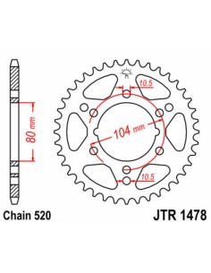 JT SPROCKETS Steel Standard...