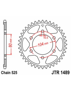 JT SPROCKETS Standard Steel...