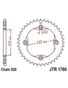 JT SPROCKETS Standard Steel...