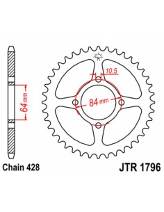 JT SPROCKETS Standard Steel...