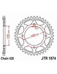 JT SPROCKETS Steel Standard...