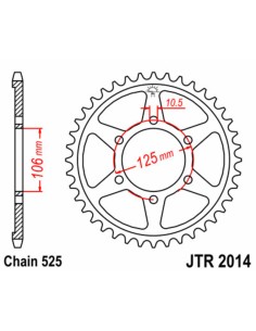 JT SPROCKETS Steel Standard...